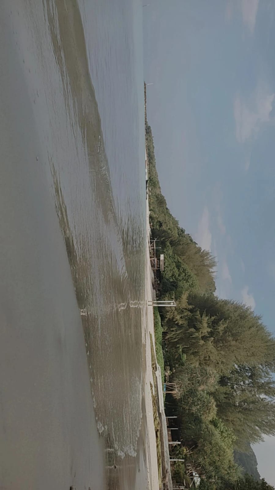 tanah pantai pasir putih
